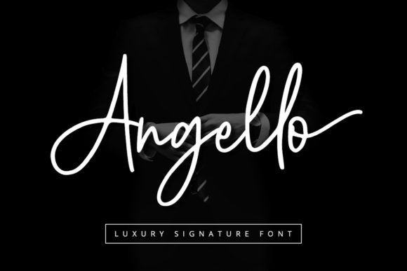 Angello: A Premium Script Font for Campaigns