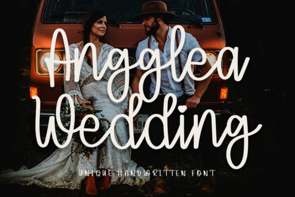 Angglea Wedding: The Elegant Script Font for Marketers