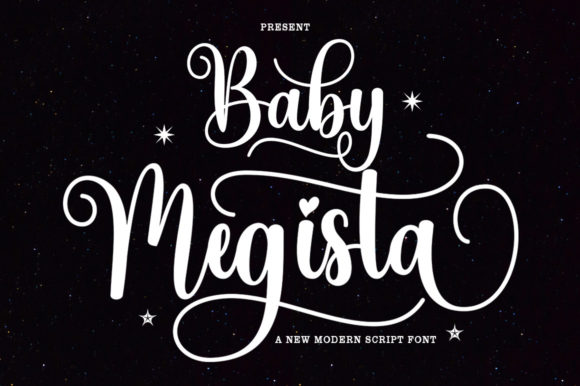 Baby Megista: A Dazzling Script Font for Web Design