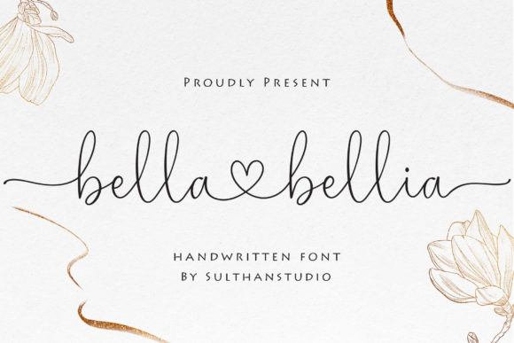 Bella Bellia: A Refined Script Font for Branding
