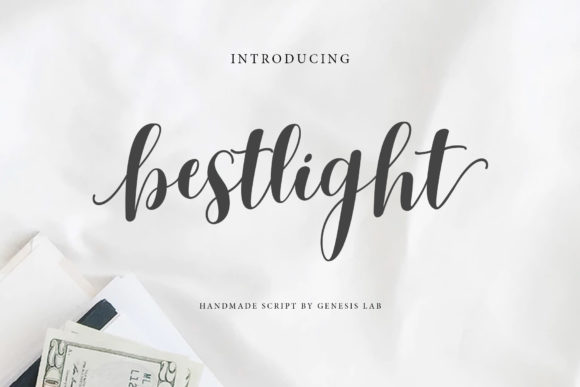 Bestlight: A Handwritten Font for Polished Brand Identity