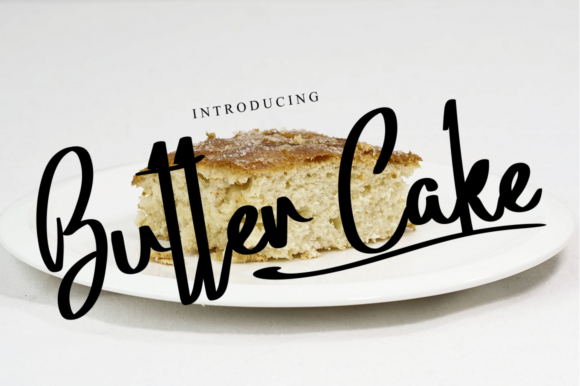 Butter Cake: A Romantic Script Font for Campaigns