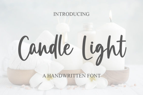 Candle Light: A Versatile Script Font for Web Design