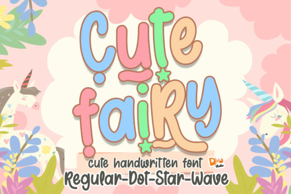 Cute Fairy: A Charming Handwritten Font for Makers