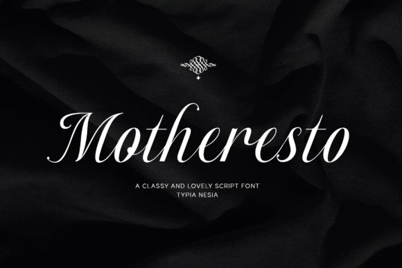 Designing with Motheresto: A Script Font for Elegant Editorial