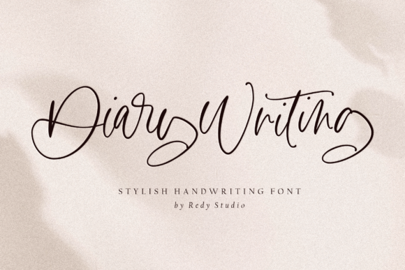 Diary Writing: A Handwritten Font for Modern Web Design