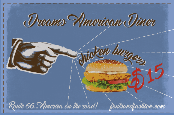 Dreams American Diner Font Review