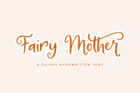 Fairy Mother: A Delicate Handwritten Font for Branding