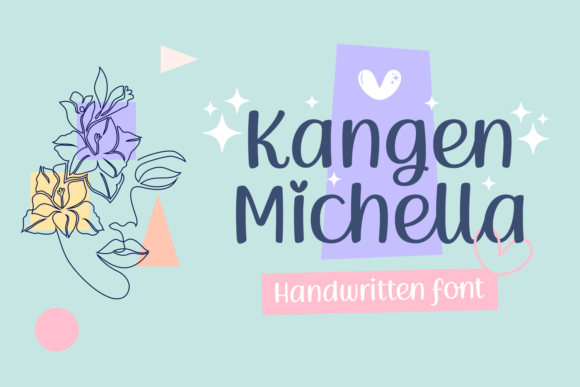 Kangen Michella: A Handwritten Font for Editorial Design