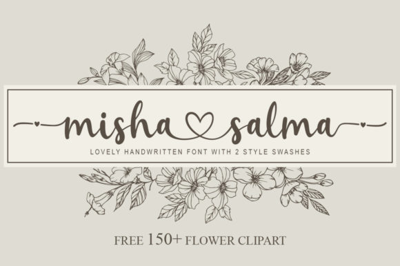 Misha Salma: A Refined Handwritten Font for Editorial Design