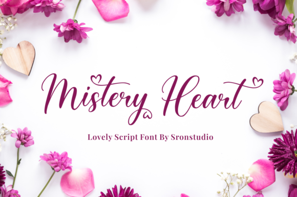 Mistery Heart: A Whimsical Script Font for Web Design