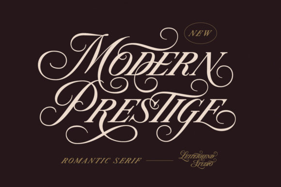Modern Prestige: A Refined Script Font for Branding