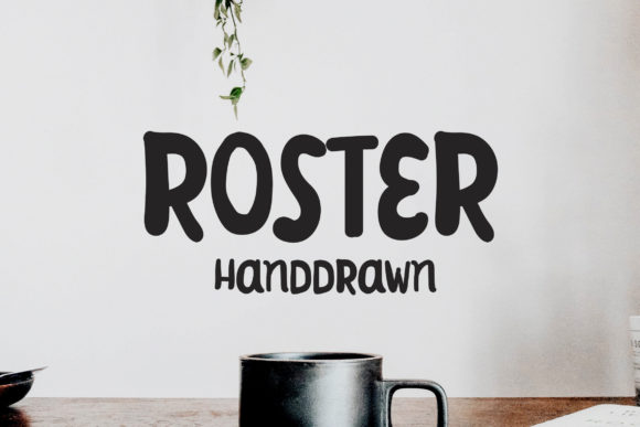 Roster: A Handwritten Font for Modern Web Design