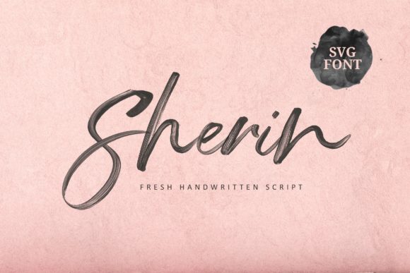 Sherin: A Romantic Typeface for Editorial Design