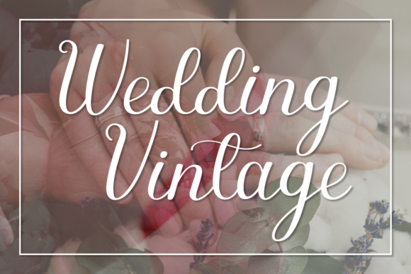 Wedding Vintage: A Premium Script Font for Web Design