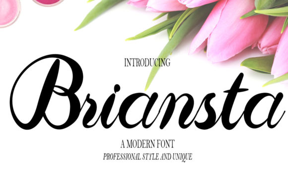 Why Briansta Is the Perfect Script Font for Editorial Design